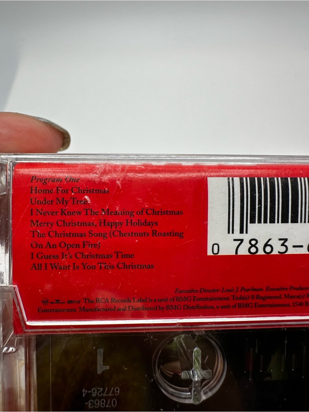 NSYNC Home For Christmas Cassette Tape Home Collector’s Item Vintage - Picture 3 of 4